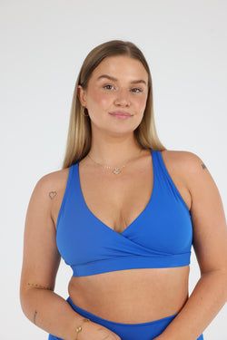 Béatrice Sports Bra – Mystic Blue
