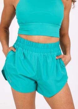 Roxy Running Shorts – Mermaid