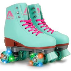 Classic Roller - Rollschuhe – Lagoon LED