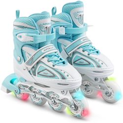 Super Blade - Inlineskates – Weiß/Türkis