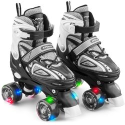 Super Quad - Rollschuhe – Schwarz