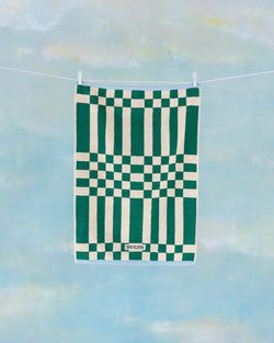 Green Hand Towel