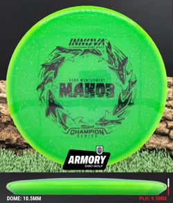 Plastic – Metal Flake Halo Champion - Kona Tour Series