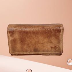 Kleur swatch – Cognac