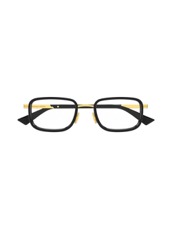 BV1464 Rectangle Opticals - Black | Bottega Veneta