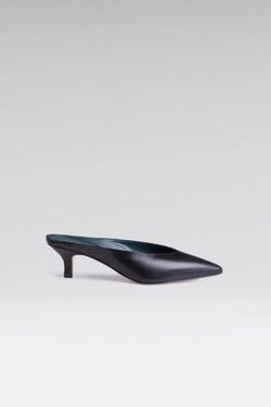 Maya Mule – Black Nappa