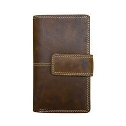 Rustic Brown Distressed Leather