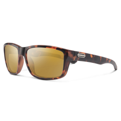 Matte Tortoise with Polarized Sienna Mirror Lenses