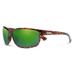 Tortoise with Polarized Green Mirror Lenses