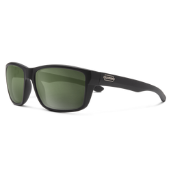 Matte Black with Polarized Gray Green Lenses