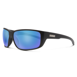 Color – Matte Black with Polarized Blue Mirror Lenses