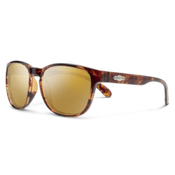 Tortoise with Polarized Sienna Mirror Lenses