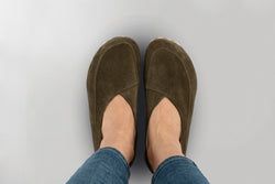 Color – Khaki Green Suede