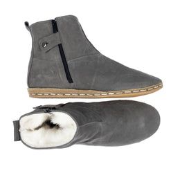 Gray Shearling