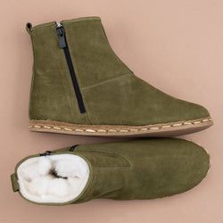 Color – Olive Shearling