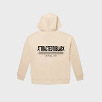 Zip hoodies – Creme