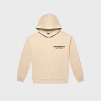 Zip hoodies – Creme