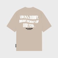 Journey T-shirts – Licht bruin