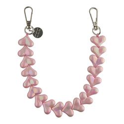 Kleur – roze glimmend - zilver