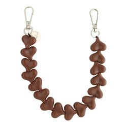 Kleur – effen bruin - zilver