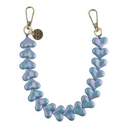 Kleur – blauw glimmend - goud