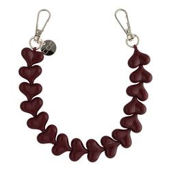 Kleur – burgundy - zilver