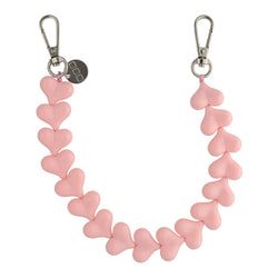 Kleur – effen roze - zilver