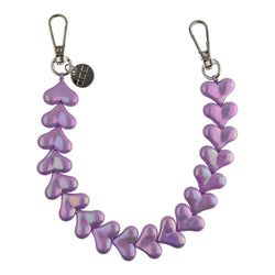 Kleur – paars glimmend - zilver