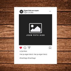 Jouw Frame – Instagram Wit