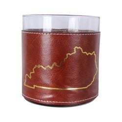 Similar Products – Gold KY State Outline Faux Leather Rocks Glass