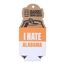 Similar Products – Orange/White I Hate Alabama Can Cooler
