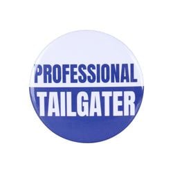 Similar Products – Blue/White Professional Tailgater Button Pin