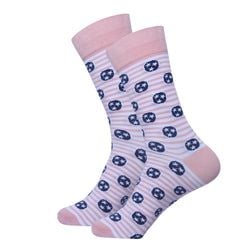 Similar Products – White / Pink Stripe Tri Star Socks