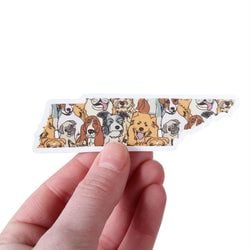 Similar Products – Tennessee Dog Pattern Sticker
