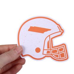 Similar Products – White Football Tennessee Helmet Sticker