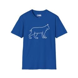Similar Products – Blue Wildcat Outline T-Shirt