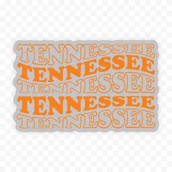 Similar Products – Tennessee Wave Clear Sticker