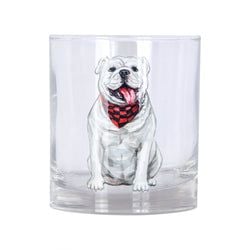 Similar Products – GA Watercolor Bulldog Rocks Glass