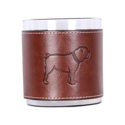 Similar Products – Bulldog Outline Faux Leather Rocks Glass