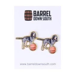 Similar Products – Bluetick Coonhound Basketball Stud Earrings