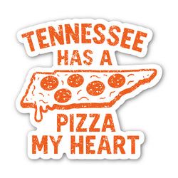 Similar Products – Tennessee Has A Pizza My Heart Sticker