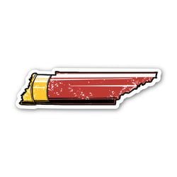 Similar Products – Tennessee Shotgun Shell Sticker