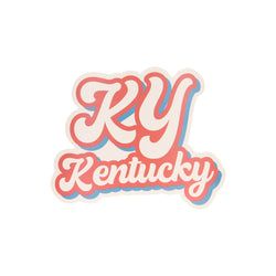 Similar Products – KY Kentucky Script Sticker