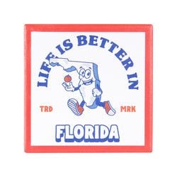Similar Products – Life is Better in Florida Ceramic Coaster