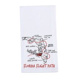 Similar Products – Florida Christmas Flight Path Tea Towel