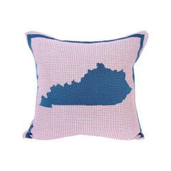 Similar Products – Pink Plaid KY Shape Pillow