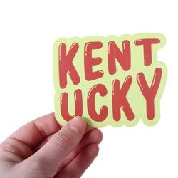 Similar Products – Kentucky Bubble Word Sticker