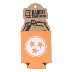 Similar Products – Orange/White Tri Star Can Cooler