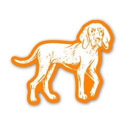 Similar Products – White Walking Bluetick Coonhound Sticker