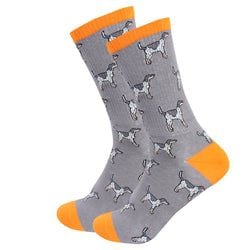 Similar Products – Grey Bluetick Coonhound Ribbed Socks
